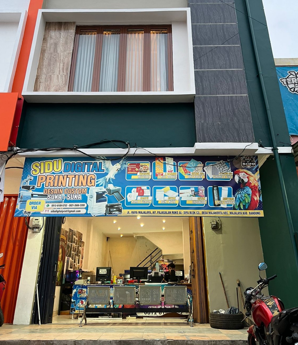 Contoh Cetakan Sidu Digital Print